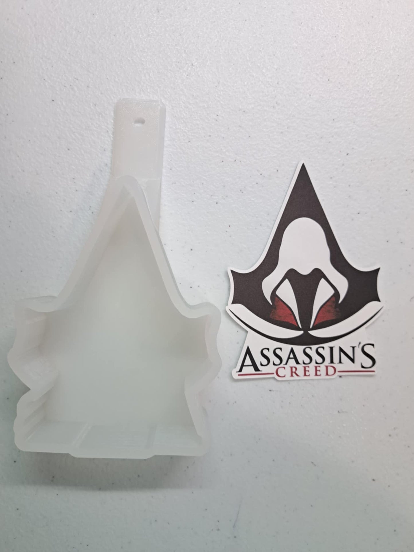 Assassin's Creed Cardstock Silicone Mold, Aroma Bead Molds, Premium Cardstock Images