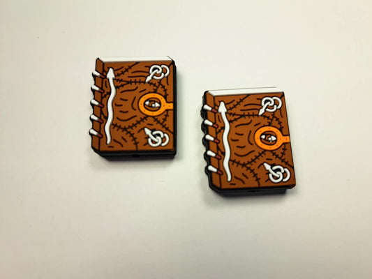 Spell Book with Eye from Hocus Pocus Silicone Focal Bead