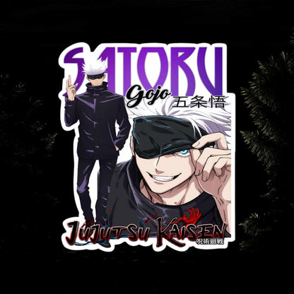 Satoru Jujutsu Kaisen: Anime Cardstock Silicone Mold, Aroma Bead Molds, Premium Cardstock Images