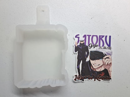 Satoru Jujutsu Kaisen: Anime Cardstock Silicone Mold, Aroma Bead Molds, Premium Cardstock Images