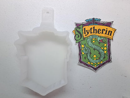 HP: Slytherin House, Muggle, Movie Inspired Cardstock Silicone Mold, Aroma Bead Molds, Premium Cardstock Images