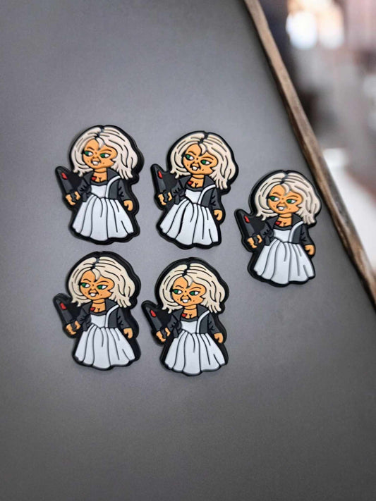 Tiffany: Bride of Chucky - Halloween/Childs Play Horror Movie Silicone Focal Bead - 0870