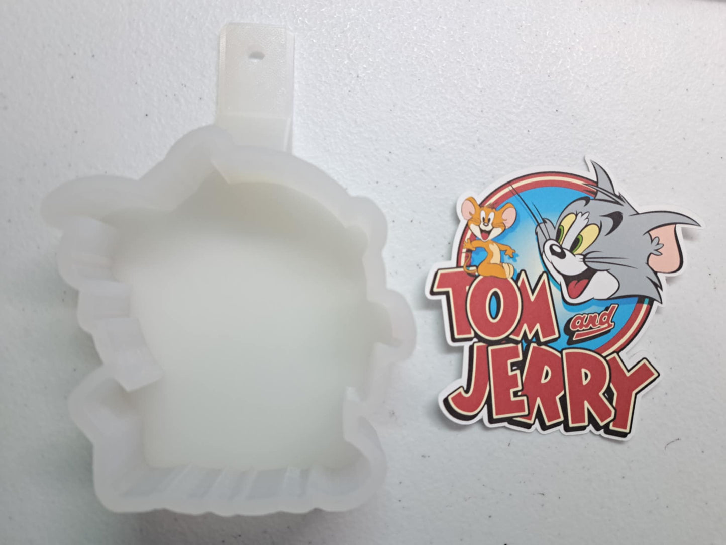 Tom and Jerry: Movie/TV Inspired Cardstock Silicone Mold, Aroma Bead Molds, Premium Cardstock Images