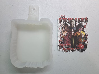The Strangers is Tamara Home: Movie Inspired Cardstock Silicone Mold, Aroma Bead Molds, Premium Cardstock Images