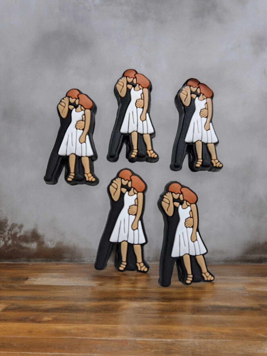 Dirty Dancing Couple: Movie Inspired Silicone Focal Bead - 1228