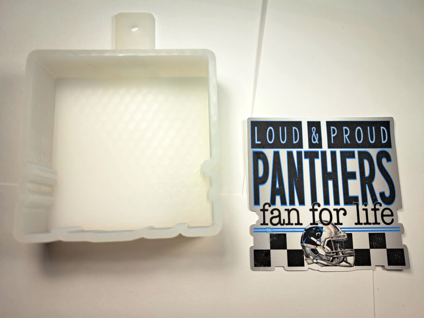 Fan For Life - NFL Cardstock Silicone Mold, Aroma Bead Molds, Car Freshies, Premium Cardstock Images