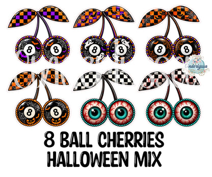 8 Ball Cherries Cardstock Silicone Mold, Aroma Bead Molds, Premium Cardstock Images