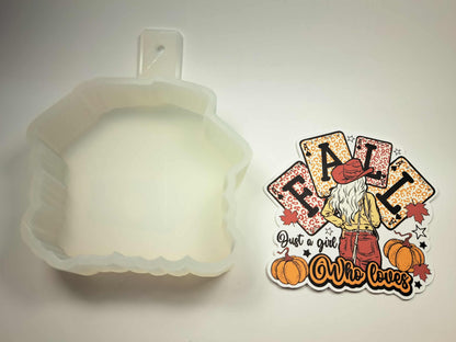 Just A Girl Who Loves Fall: Aces Playing Cards Cardstock Silicone Mold, Aroma Bead Molds, Premium Cardstock Images