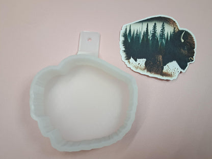 Scenic Bison Cardstock Silicone Mold, Aroma Bead Molds, Premium Cardstock Images