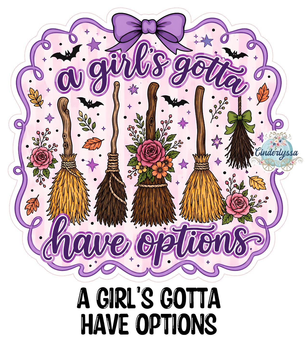 A Girl's Gotta Have Options Cardstock Silicone Mold, Aroma Bead Molds, Premium Cardstock Images