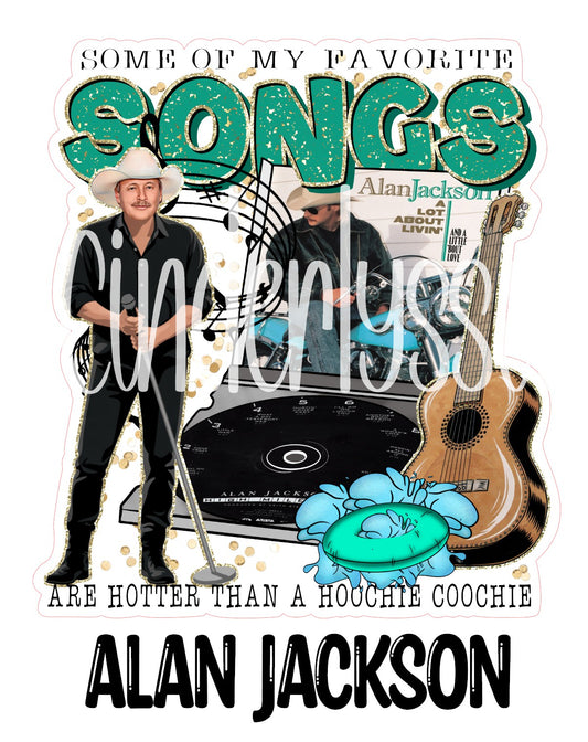 Alan Jackson Cardstock Silicone Mold, Aroma Bead Molds, Premium Cardstock Images