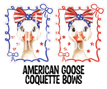 America Goose Coquette Bows Cardstock Silicone Mold, Aroma Bead Molds, Premium Cardstock