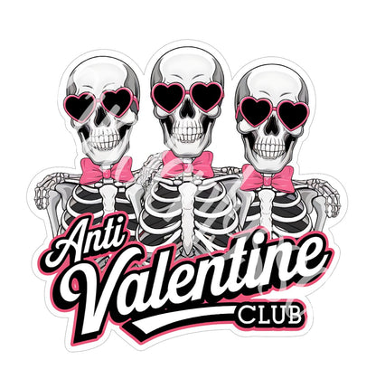 Anti-Valentine Club Skellie Friends Cardstock Silicone Mold, Aroma Bead Molds