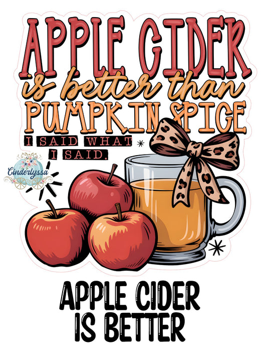 Apple Cider Is Better Cardstock Silicone Mold, Aroma Bead Molds, Premium Cardstock Images