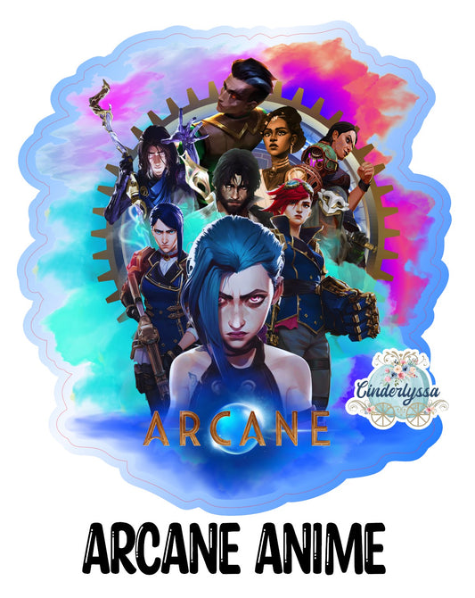 Arcane Anime Cardstock Silicone Mold, Aroma Bead Molds, Premium Cardstock Images