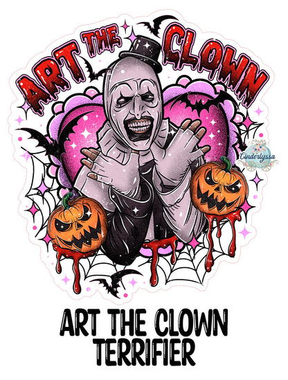 Art The Clown Terrifier Cardstock Silicone Mold, Aroma Bead Molds, Premium Cardstock Images