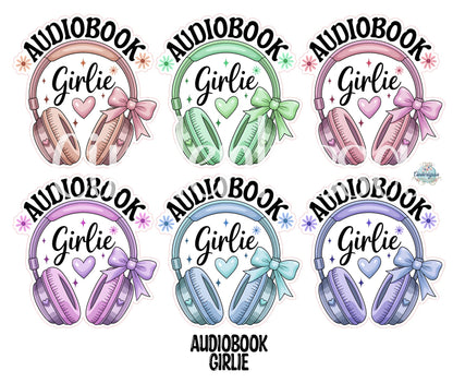 Audiobook Girlie Cardstock Silicone Mold, Aroma Bead Molds, Premium Cardstock Images