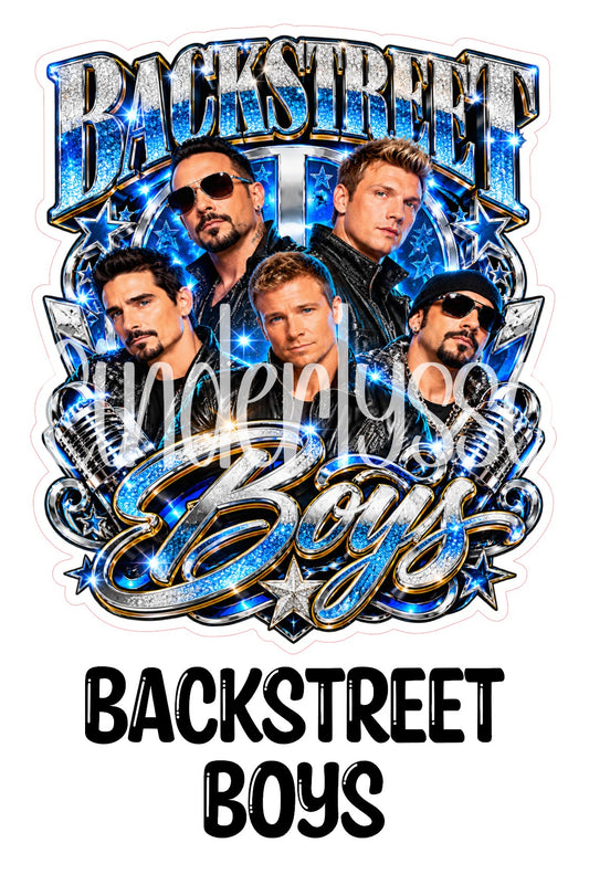 Backstreet Boys Cardstock Silicone Mold, Aroma Bead Molds, Premium Cardstock Images
