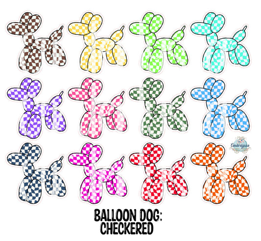 Balloon Dog Cardstock Silicone Mold, Aroma Bead Molds, Premium Cardstock Images
