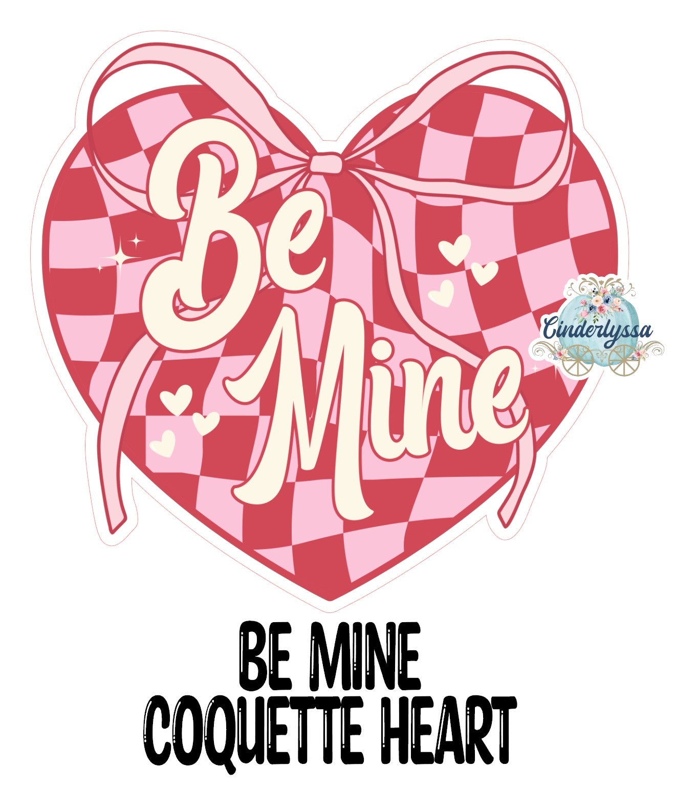 Be Mine Coquette Heart Cardstock Silicone Mold, Aroma Bead Molds, Premium Cardstock Images