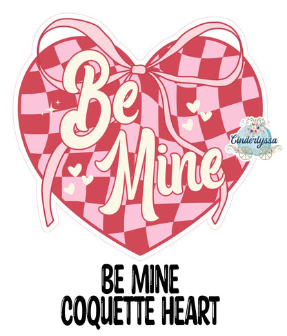 Be Mine Coquette Heart Cardstock Silicone Mold, Aroma Bead Molds, Premium Cardstock Images