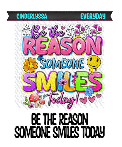 Be The Reason Someone Smiles Today Cardstock Silicone Mold, Aroma Bead Molds, Car Freshies, Premium Cardstock Images