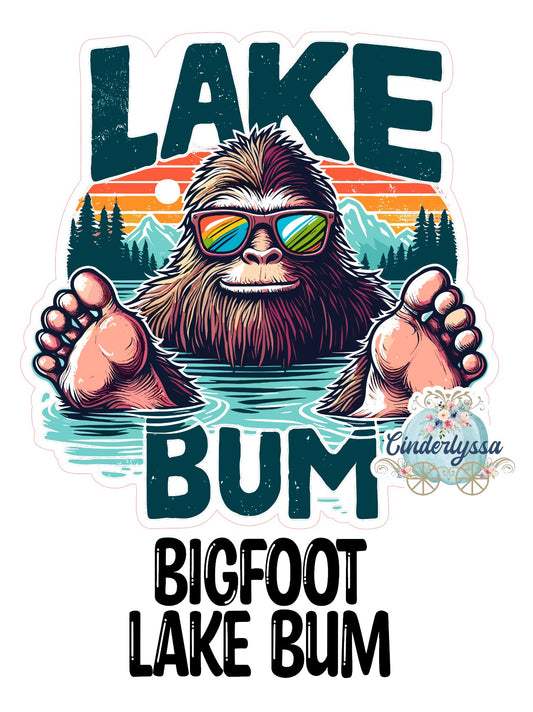 Bigfoot Lake Bum Cardstock Silicone Mold, Aroma Bead Molds, Premium Cardstock Images