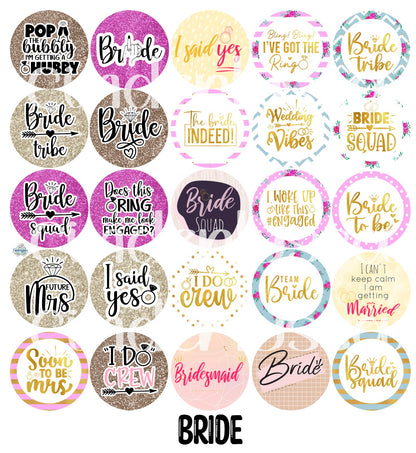 3.75 inch Round: Bride for Cardstock Silicone Mold, for Aroma Bead Molds, Premium Cardstock Images