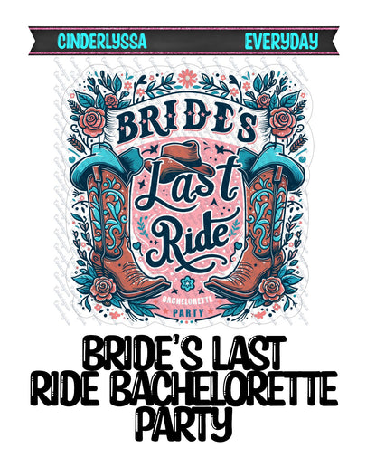 Bride's Last Ride Bachelorette Party Cardstock Silicone Mold, Aroma Bead Molds, Car Freshies, Premium Cardstock Images