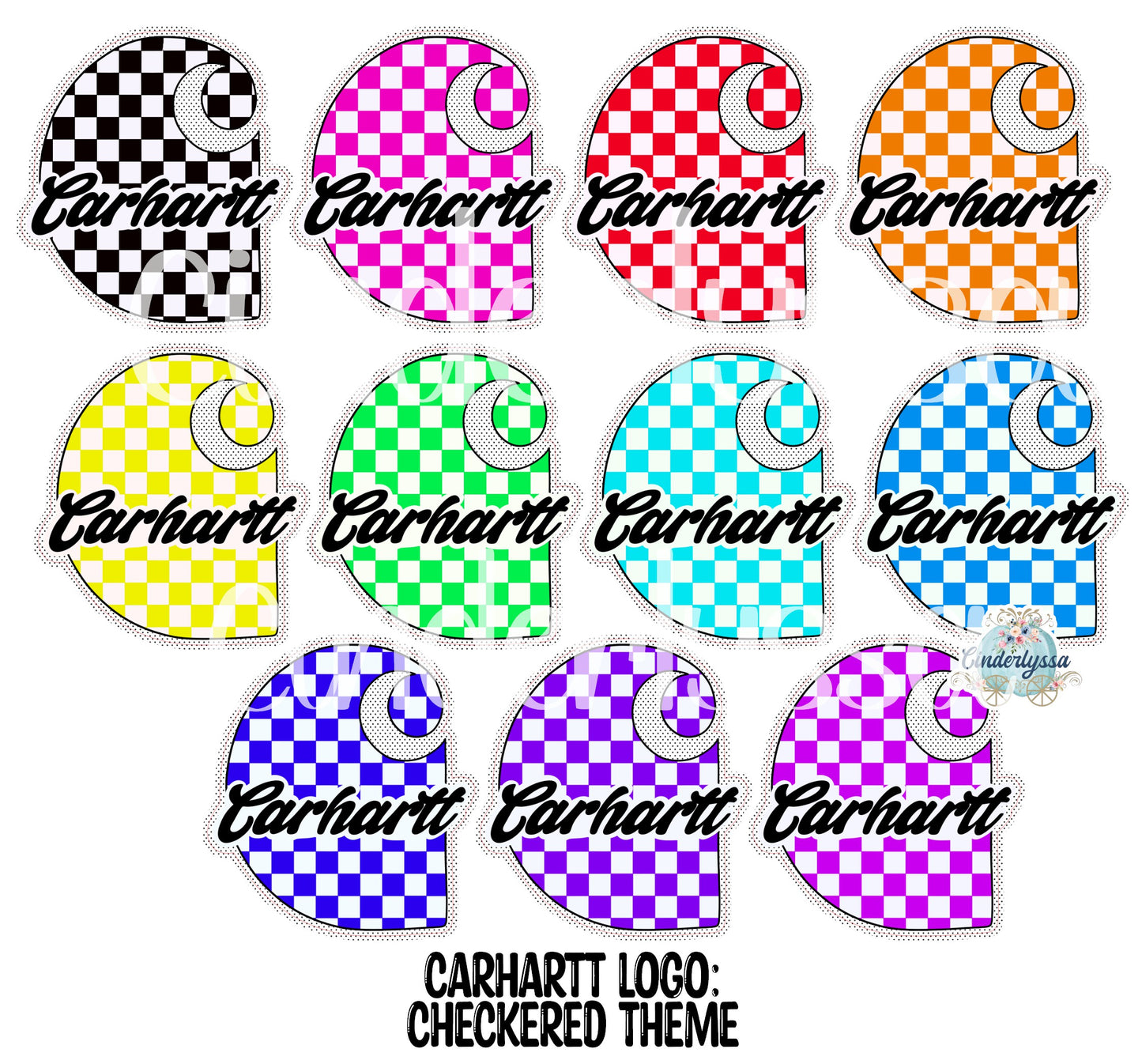 Carhartt Logo Cardstock Silicone Mold, Aroma Bead, Car Fresh Mold, Premium Cardstock Images