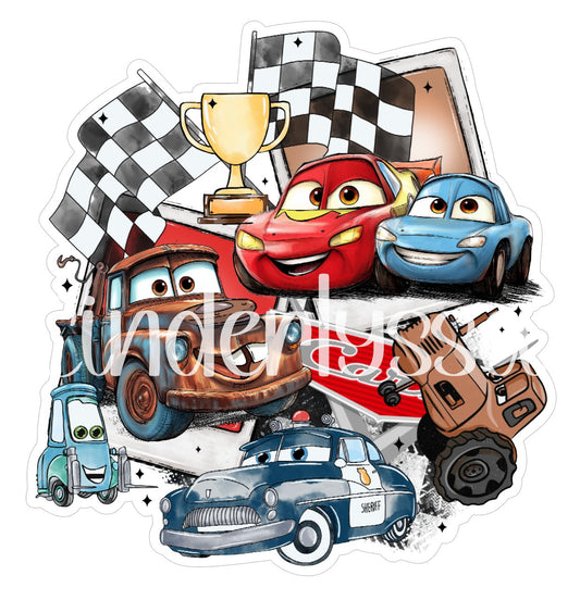 Cars Collage for Cardstock Silicone Mold, Aroma Bead Molds, Premium Cardstock Images