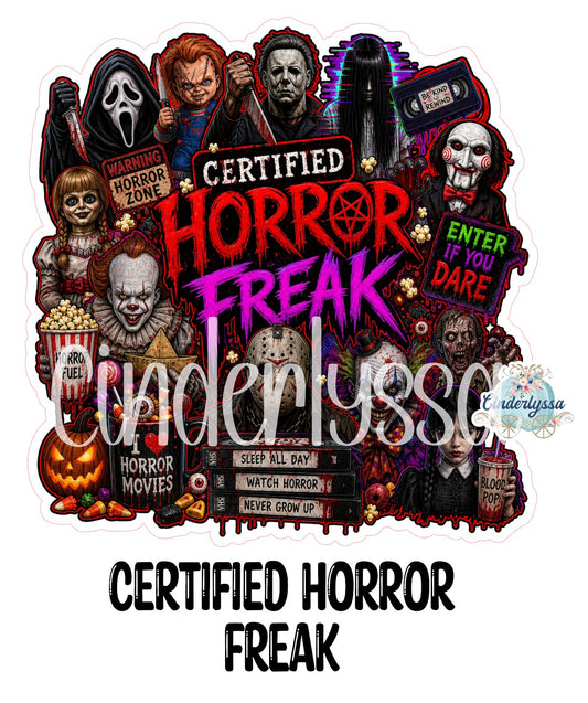 Certified Horror Freak Cardstock Silicone Mold, Aroma Bead Molds, Premium Cardstock Images