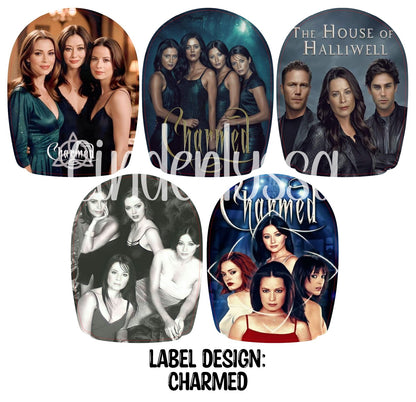 Label Design: Charmed Cardstock Silicone Mold, Aroma Bead Molds, Car Freshies, Premium Cardstock Images