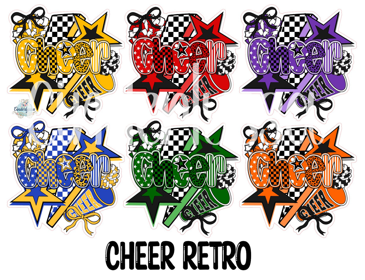 Cheer Retro Cardstock Silicone Mold, Aroma Bead Molds, Car Freshies, Premium Cardstock Images
