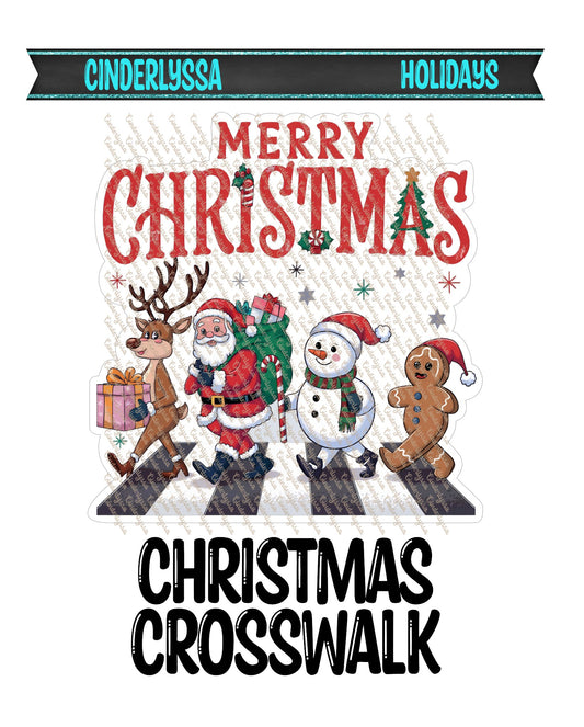 Christmas Crosswalk Cardstock Silicone Mold, Aroma Bead Molds, Premium Cardstock Images, Car Freshie Mold