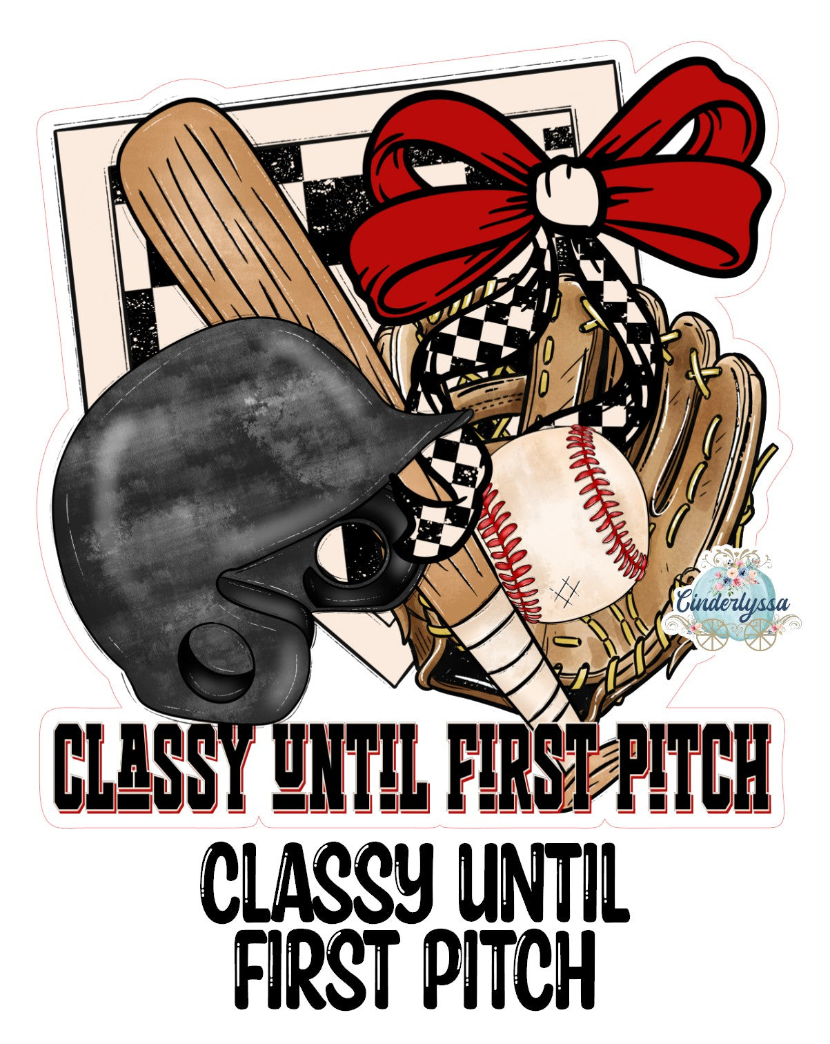 Classy Until First Pitch Cardstock Silicone Mold, Aroma Bead Molds, Premium Cardstock Images