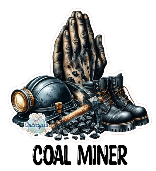 Coal Miner Cardstock Silicone Mold, Aroma Bead Molds, Premium Cardstock Images