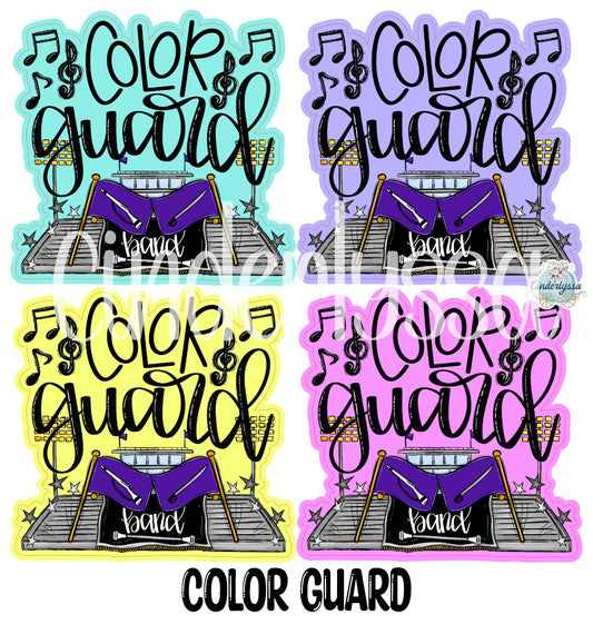 Color Guard Cardstock Silicone Mold, Aroma Bead Molds, Premium Cardstock Images