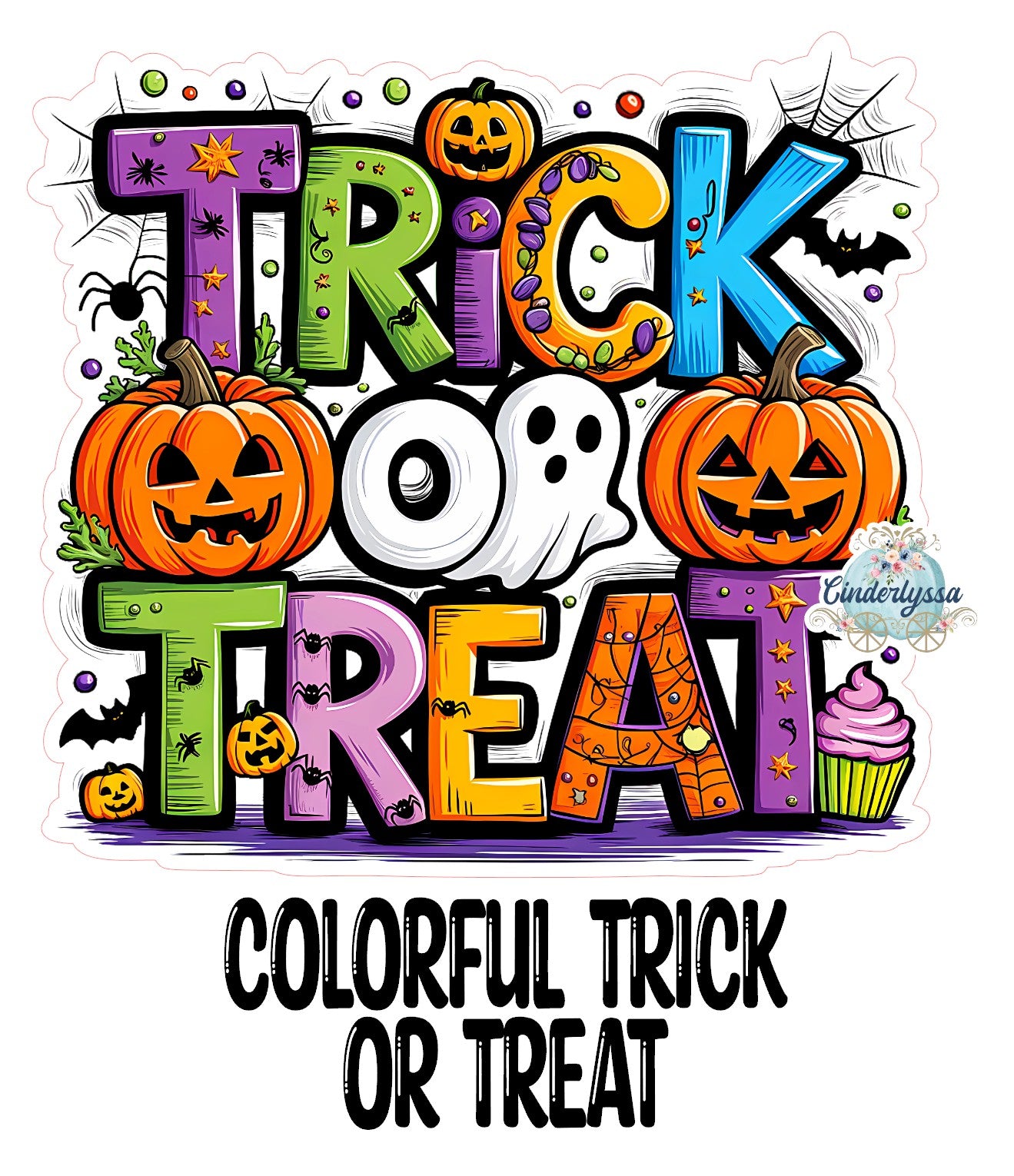 Colorful Trick or Treat Cardstock Silicone Mold, Aroma Bead Molds, Premium Cardstock Images