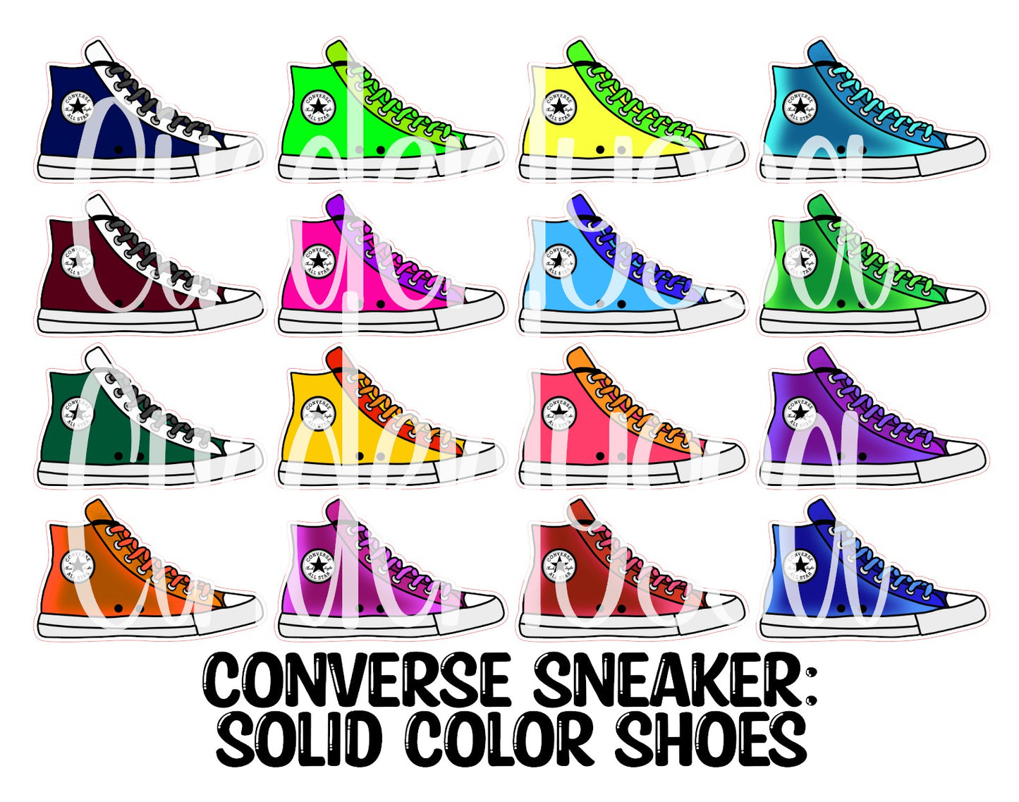 Converse Sneaker Shoe Cardstock Silicone Mold, Aroma Bead Molds, Premium Cardstock Images