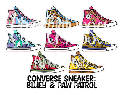 Converse Sneaker Shoe Cardstock Silicone Mold, Aroma Bead Molds, Premium Cardstock Images