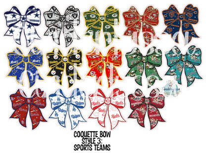 Coquette Bow: Style 3 - Cardstock Silicone Mold, Aroma Bead, Car Fresh Mold, Premium Cardstock Images