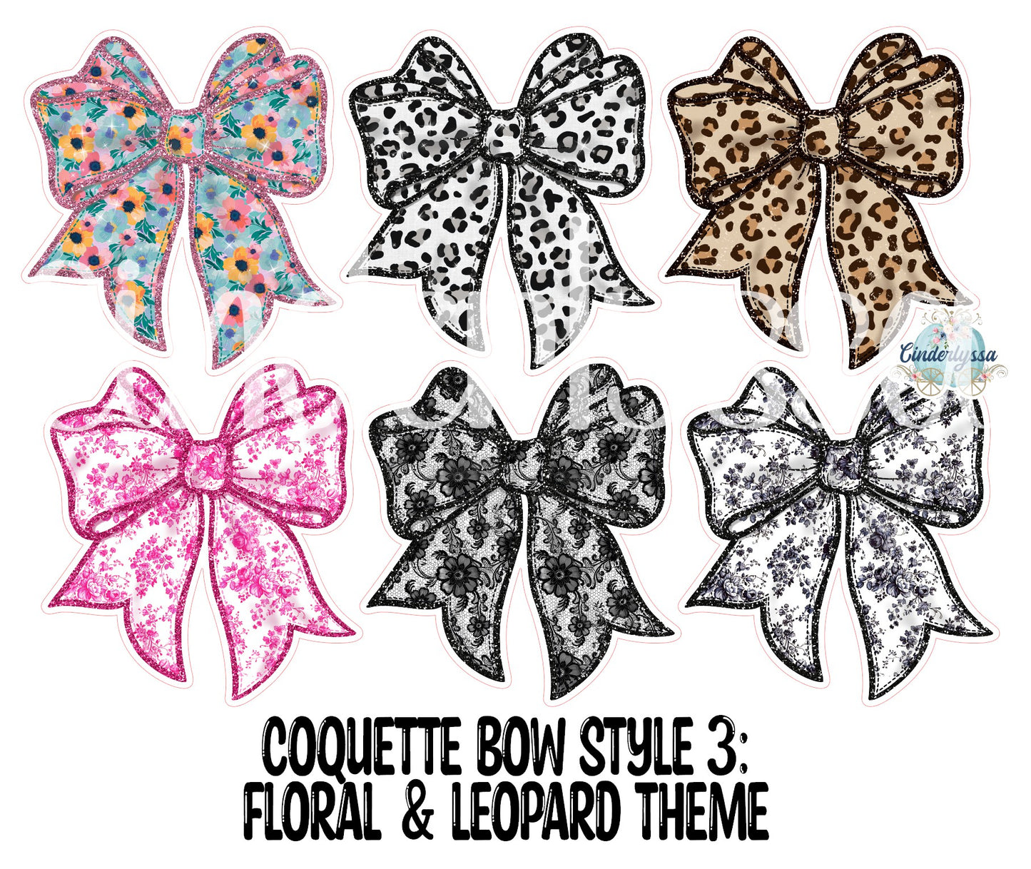 Coquette Bow: Style 3 - Cardstock Silicone Mold, Aroma Bead, Car Fresh Mold, Premium Cardstock Images