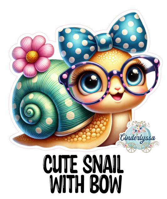 Cute Snail With Bow Cardstock Silicone Mold, Aroma Bead Molds, Premium Cardstock Images