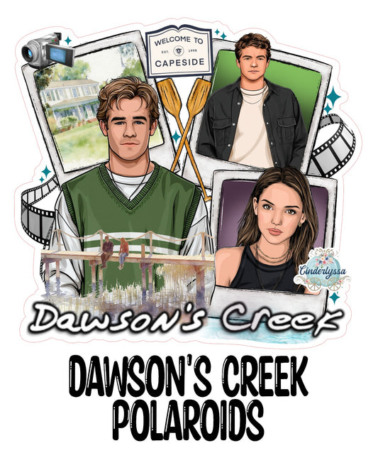 Dawson's Creek Polaroids Cardstock Silicone Mold, Aroma Bead Molds, Car Freshies, Premium Cardstock Images