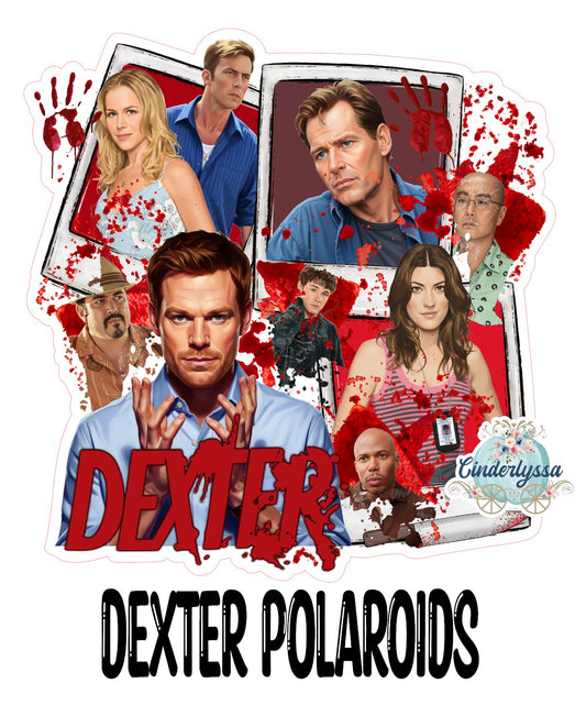 Dexter Polaroids Cardstock Silicone Mold, Aroma Bead Molds, Car Freshies, Premium Cardstock Images