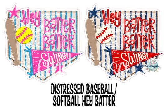 Distressed Baseball/Softball Hey Batter Cardstock Silicone Mold, Aroma Bead Molds, Car Freshie Mold, Premium Cardstock Images