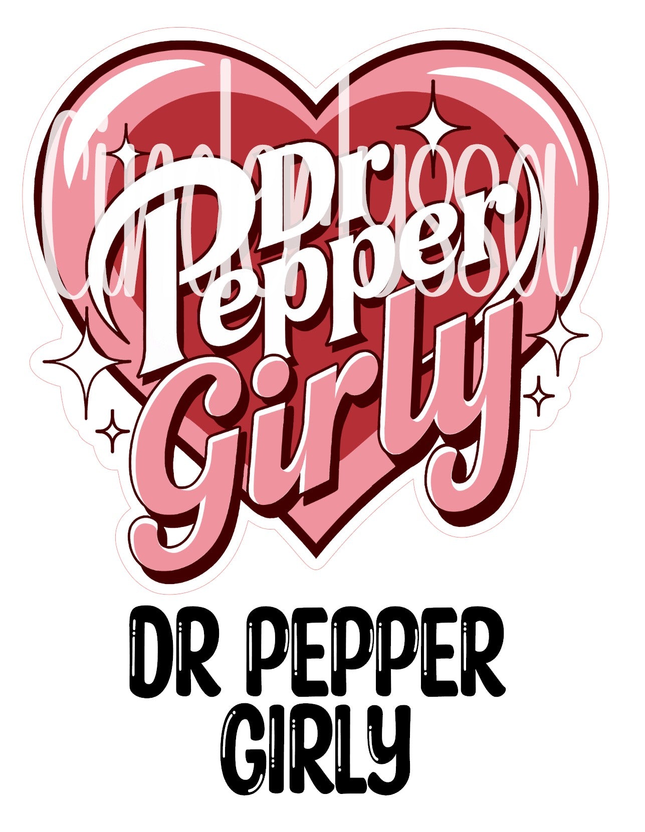 Dr. Pepper Girly Cardstock Silicone Mold, Aroma Bead Molds, Premium Cardstock