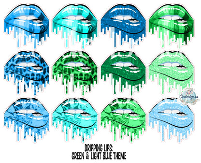 Dripping Lips Cardstock Silicone Mold, Aroma Bead Molds, Premium Cardstock Images