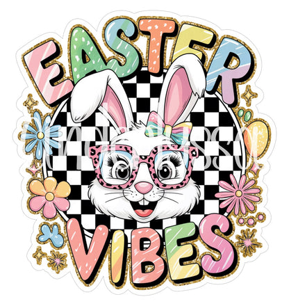 Easter Vibes Bunny Cardstock Silicone Mold, Aroma Bead Molds, Premium Cardstock Images